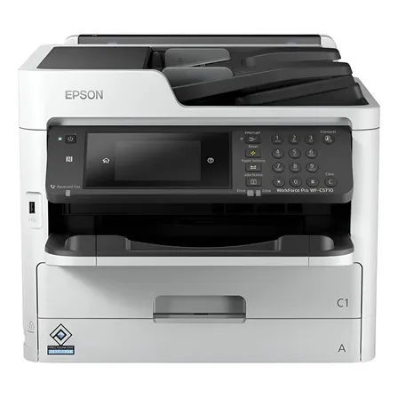 Impresora Multifuncional Epson Workforce Pro Wf-c5810 Color Gris