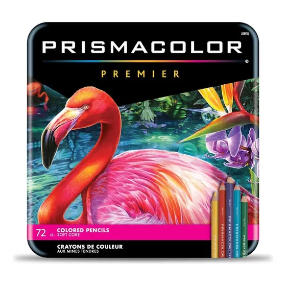 Prismacolor Premier 72 Lápis De Cor Estojo Metal