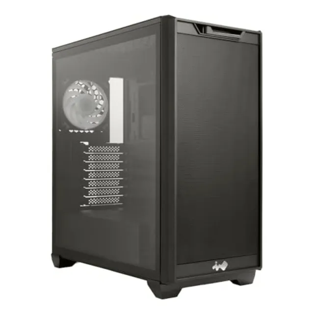 Inwin D5 Chasis De Torre Media E-atx Negro Con Panel Lateral