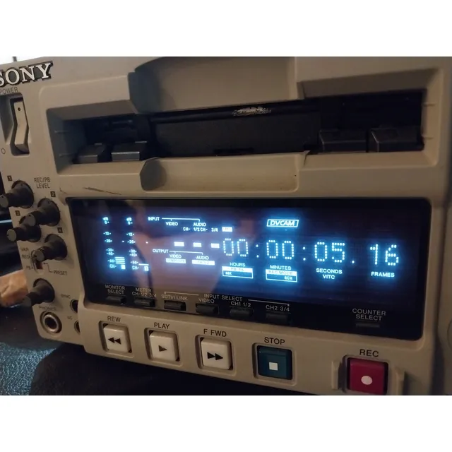 Videocasetera Dvcam Sony Dsr 1500 Ntsc Broadcast