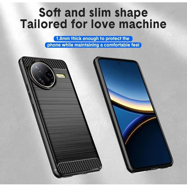 Forro Para Xiaomi Poco F7 Pro De Tpu Flexible