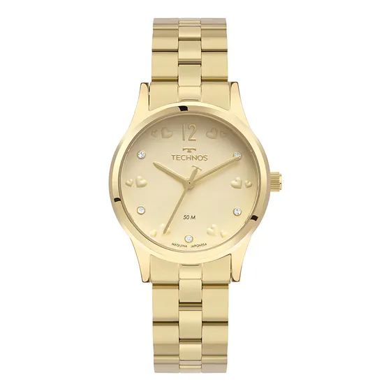 Relógio Technos Feminino Trend Dourado - 2036mte/1d