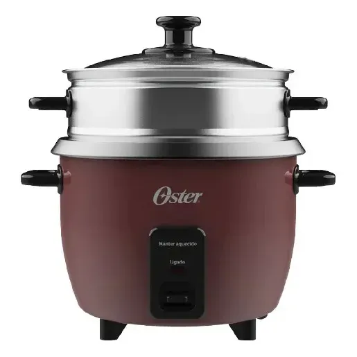 Panela Elétrica De Arroz 1l Oster Bordô Oster