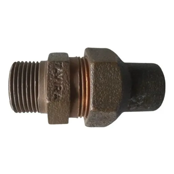 Conexion De Cobre Para Gas De 3/4 A 1 Pulgada Rosca Fina