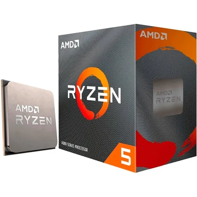 Procesador Amd Ryzen 5 4500 6 Core Am4 Requiere Tarjeta Vide