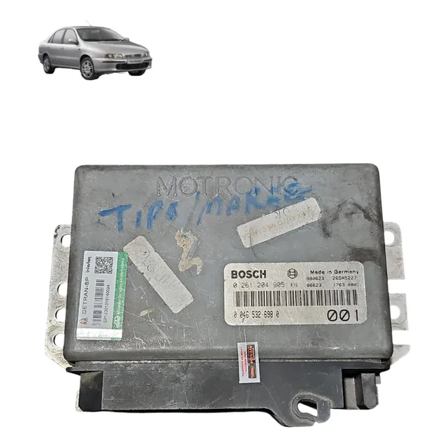 Modulo Injecao Fiat Marea 2.0 20v 98 2001 0261204905 (usado)
