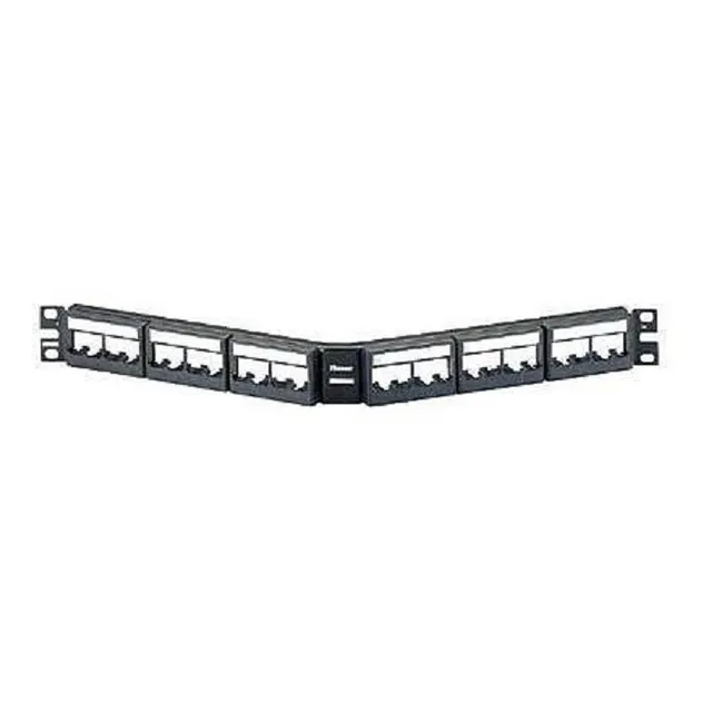 Panel De Parcho Modular Angulado Panduit De 24 Puertos