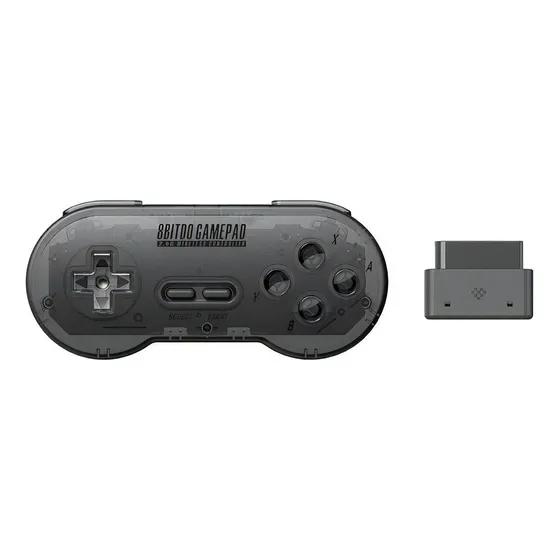 Controle Gamepad 8bitdo Sem Fio Sn30 Wireless 2.4g Snes Sfc