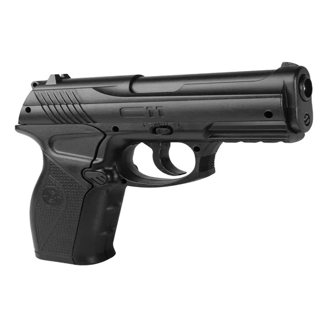 Pistola Deportiva Crosman De Balines Accionada Por Co2 Negro 4.5 Mm