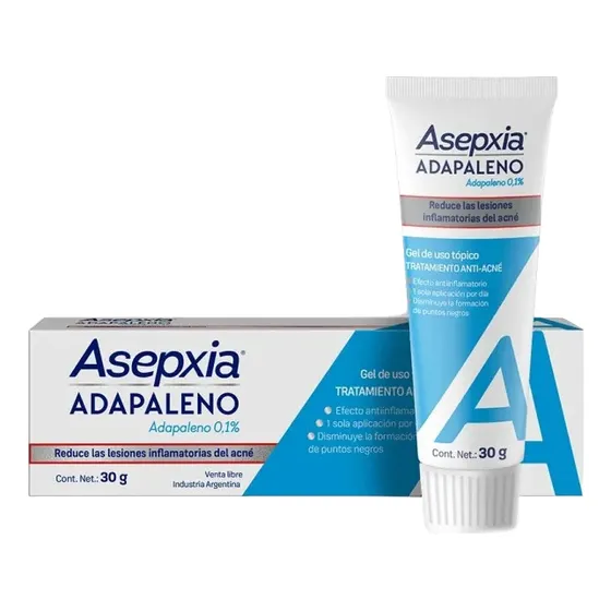 Asepxia Gel De Uso Tópico  Anti Acné X 30 Gr Normal Noche