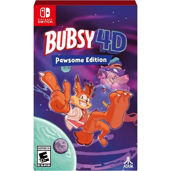 Bubsy 4d Pawsome Edition Switch Midia Fisica