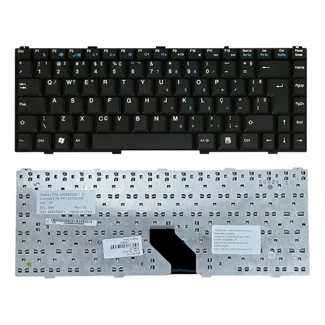 Teclado Intelbras I10 I20 I32 I21 I61 I67 I435 I475 Com Ç Br