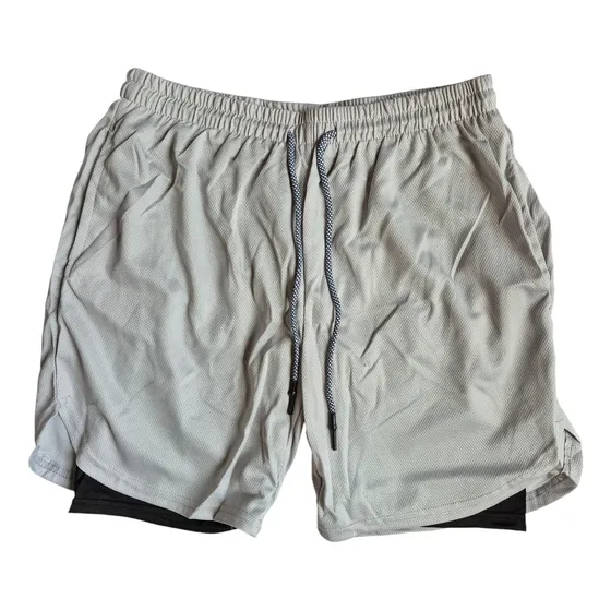 Shorts 2 En 1 Con Licra Para Gym