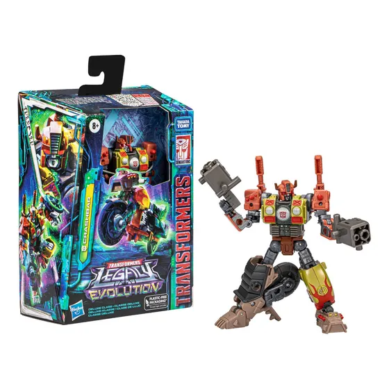 Barra de choque Transformers Legacy Evolution Deluxe de 14 cm Hasbro
