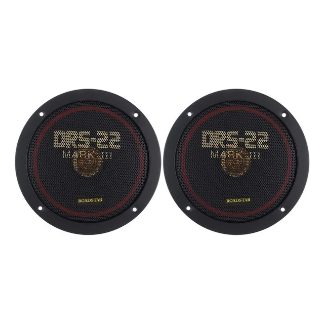 Bocina Tipo Full Range Dr5-22 Para Carro Color Negro De X 2