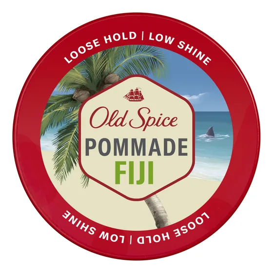 Pomada Para El Cabello Old Spice Fiji, Fijación Flexible, Ba