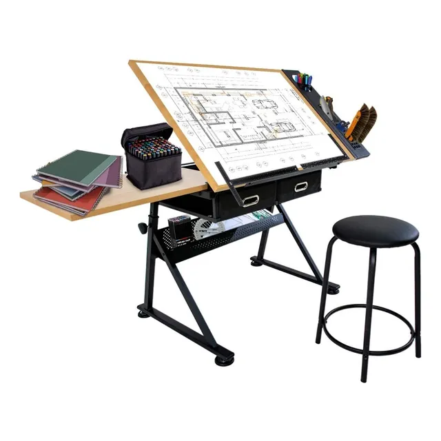 Restirador De Madera Para Dibujo Profesional Y Manualidades