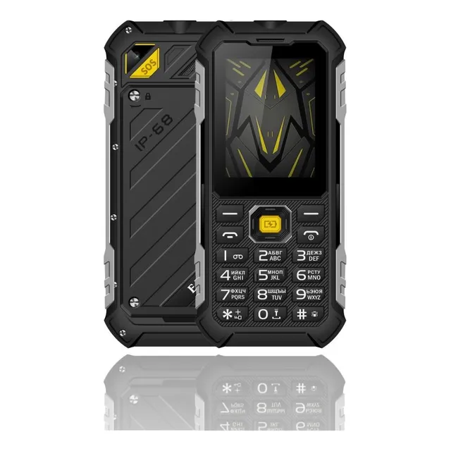Celular Resistente Ip68, Botón Sos Batería 4500mah,power Ban
