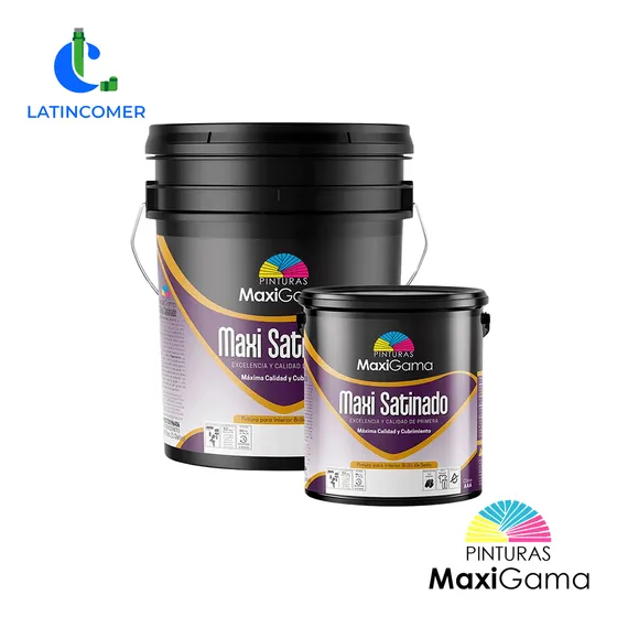 Pintura Maxigama Satinado Clase A Galón