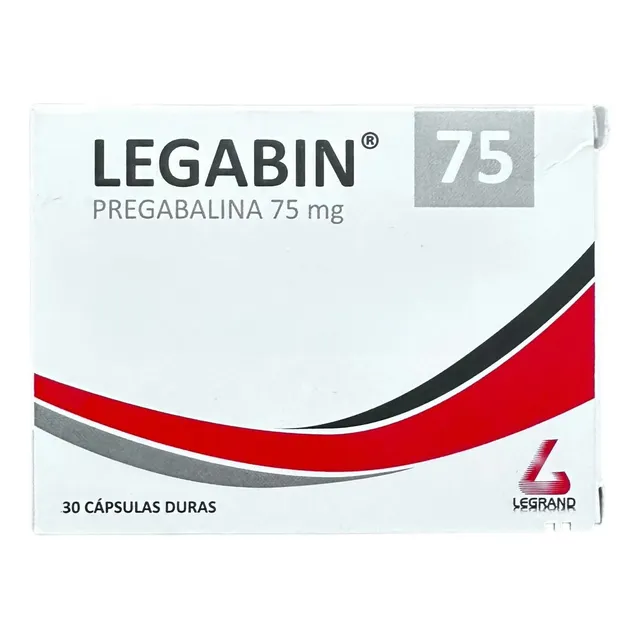 Legabin Pregabalina 75 Mg Capsulas