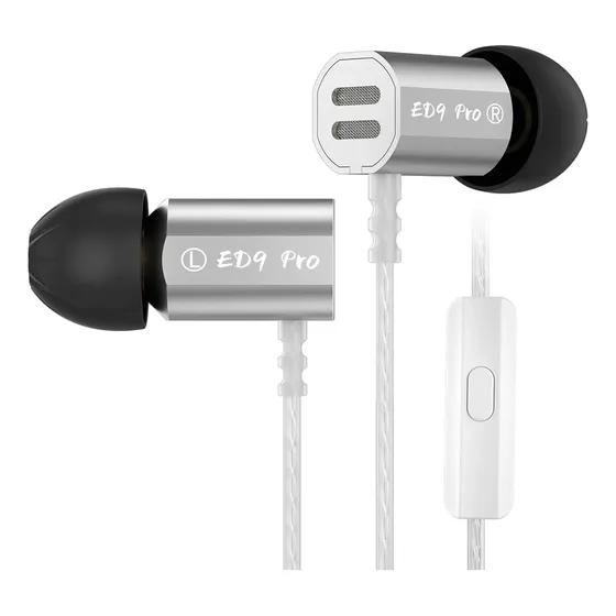 Fone De Ouvido Kz Ed9 Pro, Driver De 8 Mm, Baixo Com Microfo