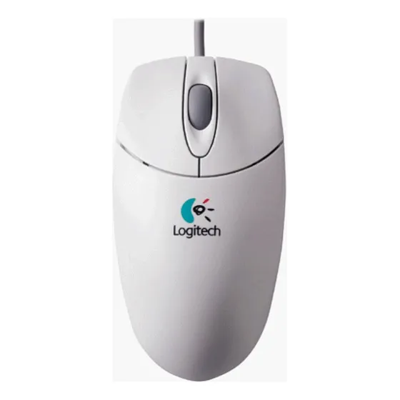 First Mouse Logitech 1995  Colecionador Na Caixa Serial 1340