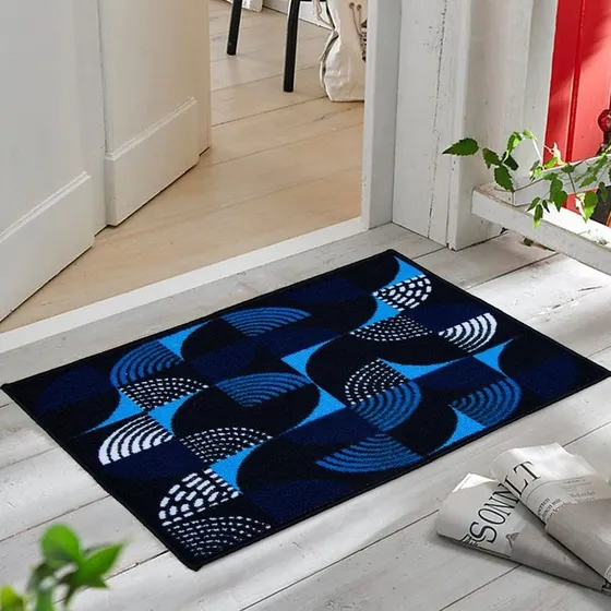 Alfombra Tapete Pie De Cama - Entrada Moderno 50 X 80cms