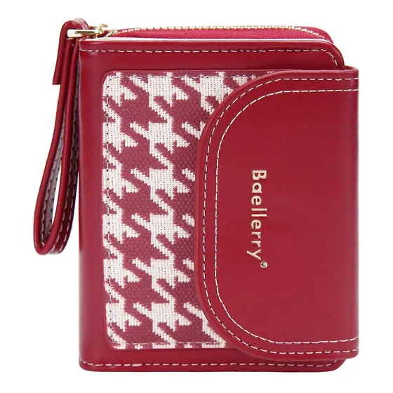 Cartera De Cuero Bolso Baellerry N1896 Billetera Para Dama
