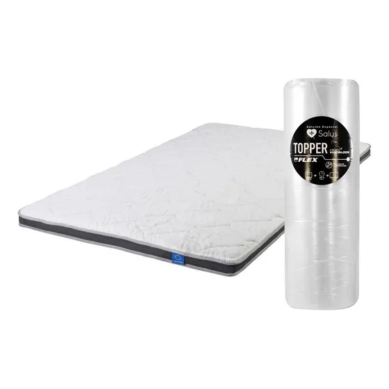 Topper Salus Flex 1 Plaza (90x190) Color Blanco
