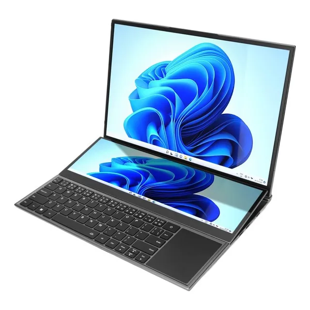 Mr. Gadgets Laptop 16 + 14 Pulgadas Pantalla Dual Touch, Srgb Full Hd Intel I9 10885h 32gb Ram 1 Tb Ssd, Usb-c, Windows 11 Teclado Retroiluminado Subpantalla Táctil Graficos Integrados