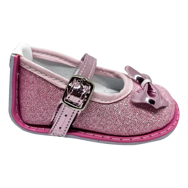 Baleta Bebe Niña No Tuerce Rosado Y Curuba