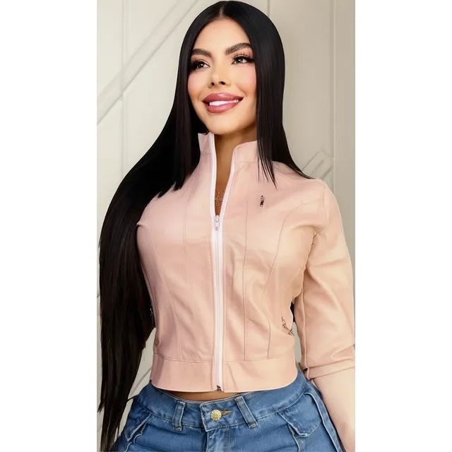 Chaqueta Sensual - Tipo Cuero Formal - Casual 