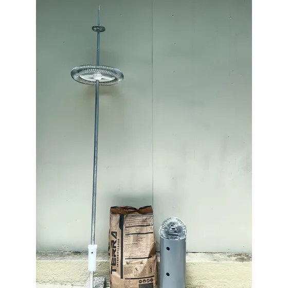 Kit De Pararrayos Dipolo Corona Con Compuesto Y Electrodo