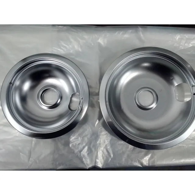 Plato Base Cocina Electrica Original Cromado Pequeño Grande