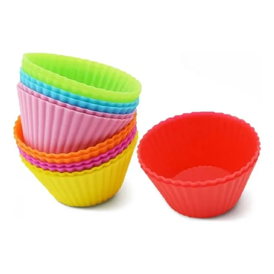 Docena De Moldes Para Hornear Muffins