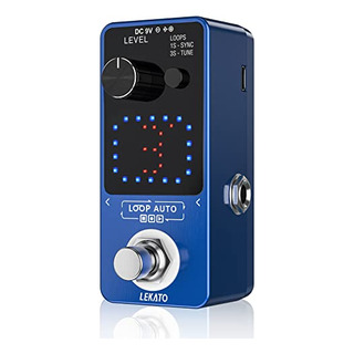 Pedal Lekato Looper, Pedales Looper Con Función De Sincroniz Pedal Lekato Looper, Pedales Looper Con Función De Sincroniz