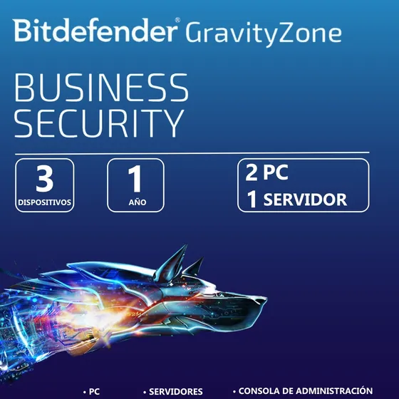 Bitdefender® Gravityzone Business Security | 3 Disp | 1 Año