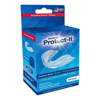 Protetor Bucal Anti Bruxismo Clareamento Protect It 1un Protetor Bucal Anti Bruxismo Clareamento Protect It 1un