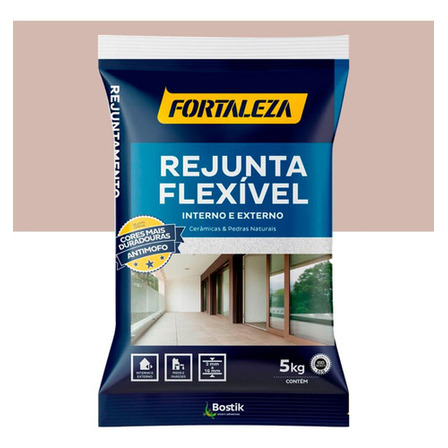 Rejunte Flexível Para Pisos E Azulejos Bege 5kg Rejunte Flexível Para Pisos E Azulejos Bege 5kg
