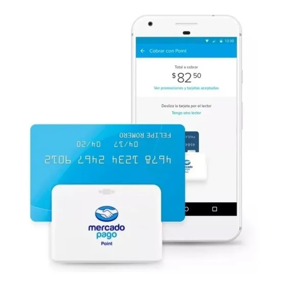 Mercado Point Bluetooth Lector Tarjetas Credito Debito Mpos