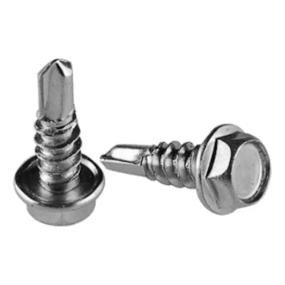 Gls Pija Hexagonal Punta Broca Inox 14 X 1 // 25 Piezas