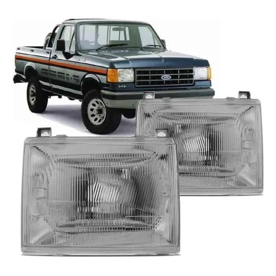 Juego X2 Optica Ford F100 1993 1994 1995 Con Luz Posicion