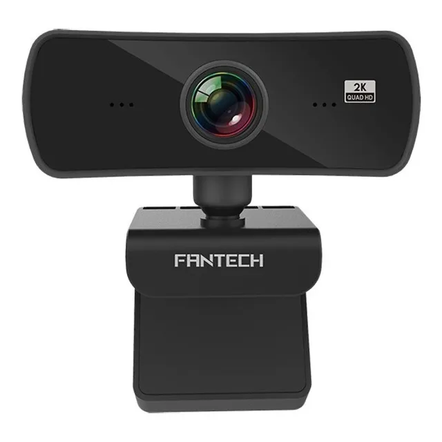 Camara Web Fantech C30 Gamer Streamer Pro 2k Qhd 4mp Usb 2.0