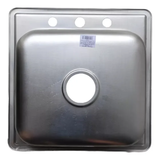 Fregaderos Fanainox 53*53 1 Ponchera Empotrar