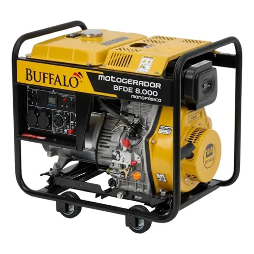 Gerador De Energia A Diesel 9kva Monofásico 110v/220v Nagano