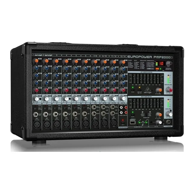 Consola Europower Pmp2000d 800 Wats 14 Canales Behringer 