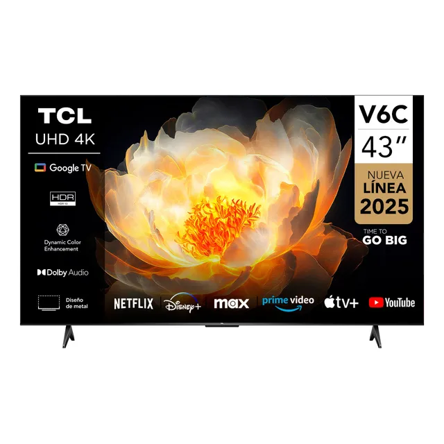 Smart TV 43 TCL 4k UHD 43V6C