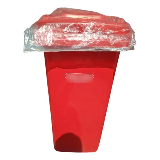 Pipote De Basura 120lts Con Rueda Simple Solution