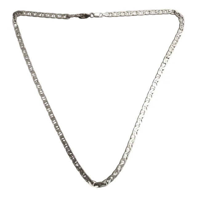 Cadena De Plata 9.25 Italiana 45 Gramos Hombre Garantiza 