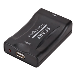 Placa De Captura Scart 1080p Usb 2.0 Video Capture Box Gamin Placa De Captura Scart 1080p Usb 2.0 Video Capture Box Gamin